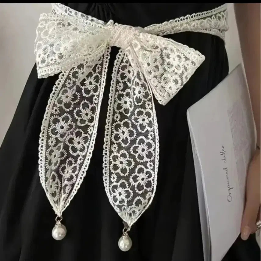 [BUNJANG] Lace Belt / 레이스 벨트.새상품