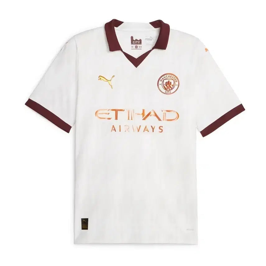[BUNJANG] Manchester City 23-24 Away Rodri League Jersey - White / 23-24 맨시티 어웨이 로드리 리그 저지