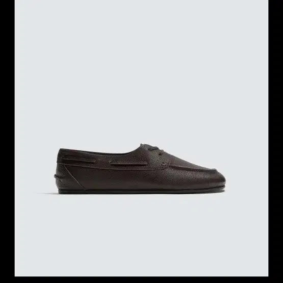 [BUNJANG] Zara Leather Deck Shoes Brown (Size 41) / 자라 레더 데크 슈즈 브라운(41) 주우재 로퍼