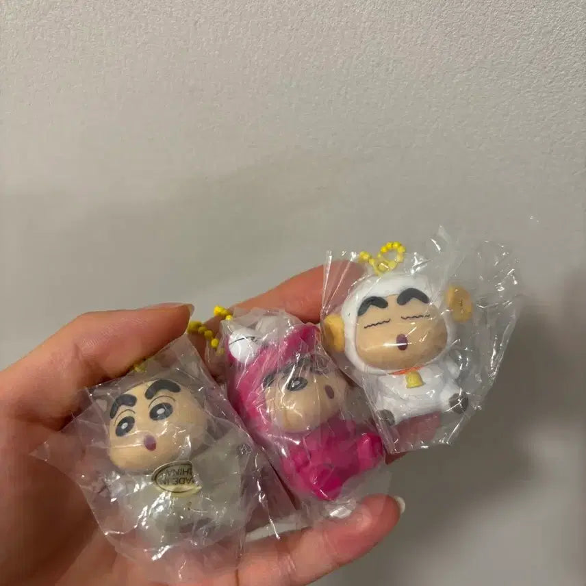 [BUNJANG] Crayon Shin-chan Animal Keychain (Lamb, Flying Squirrel, Dinosaur) / 짱구 동물 키링