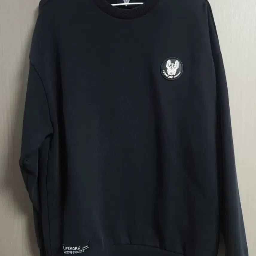 [BUNJANG] LIFEWORK Sweatshirt Black M / F] 라이프워크 맨투맨, M*