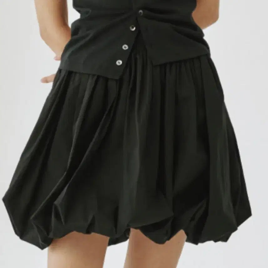 [BUNJANG] Please Project Balloon Skirt Black / 플리즈프로젝트스커트치마캉캉스커트벌룬스커트벌룬치마옷벼룩옷장정리