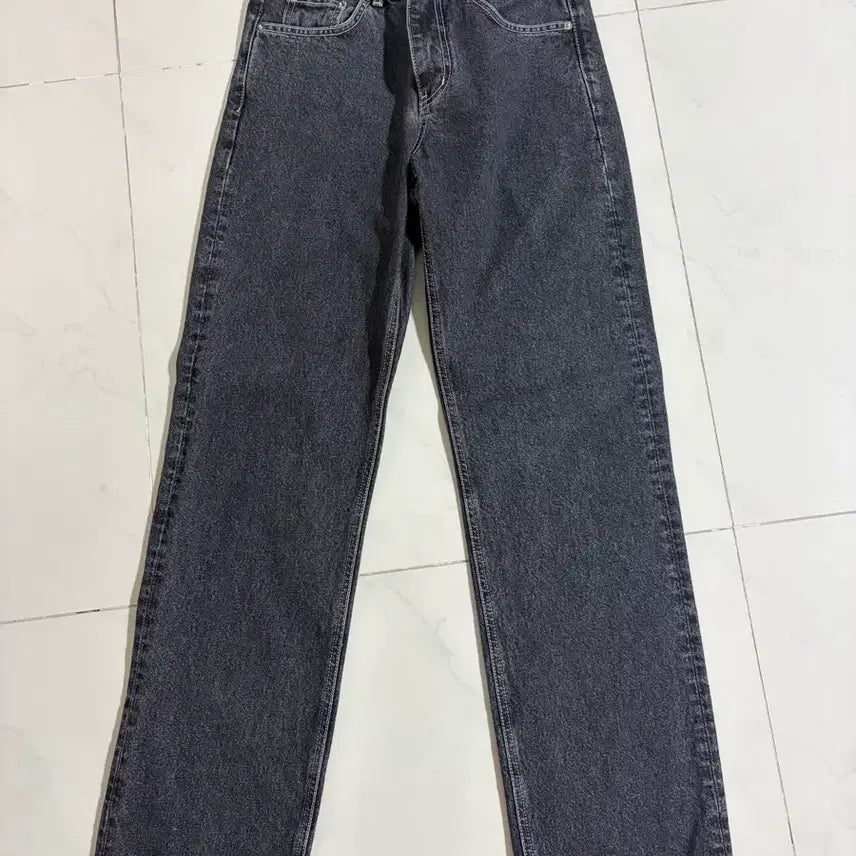 [BUNJANG] Branded 1967 Jet Black Wide Straight Jeans 28 / 브랜디드 1967 Jet Black Jeans 28