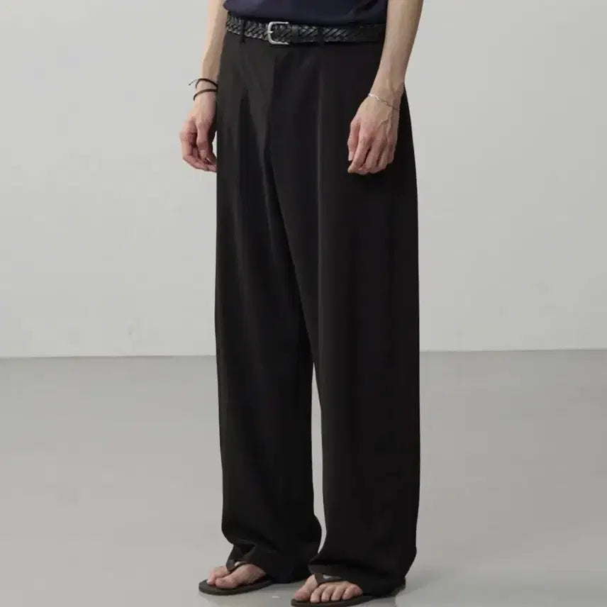 [BUNJANG] Aesep Summer Slacks - Black / [새상품] 애습 서머 슬랙스