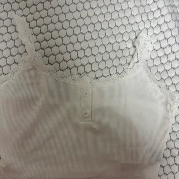[BUNJANG] Cropped Sleeveless Top / 여리여리나시