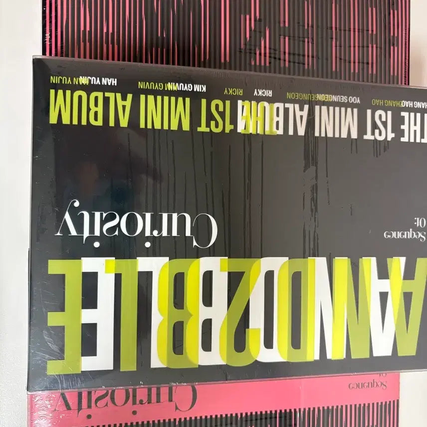 [BUNJANG] NCT 1st Album 'Curiosity' Sealed / 앤더블 1집 curiosity 미개봉