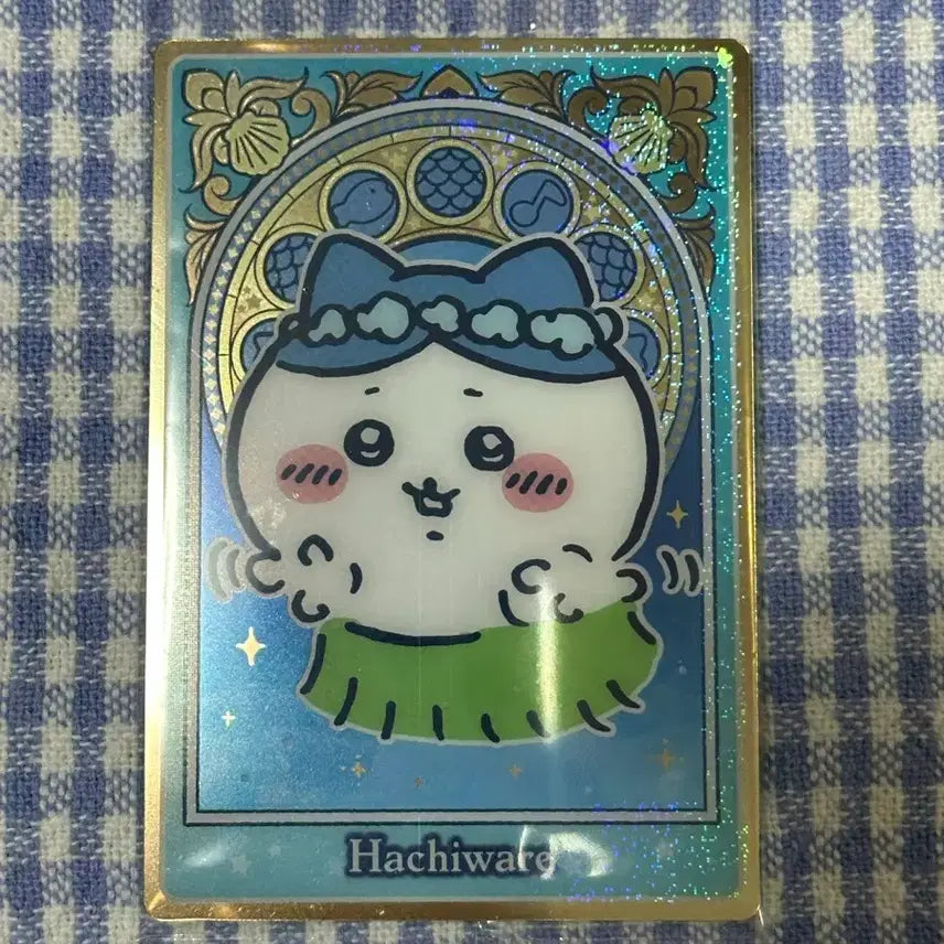 [BUNJANG] Chiikawa: The Secret of Mermaid Island Movie Wafer Card Hachiware / 치이카와 인어의 섬의 비밀 극장판 웨하스 카드 하치와레
