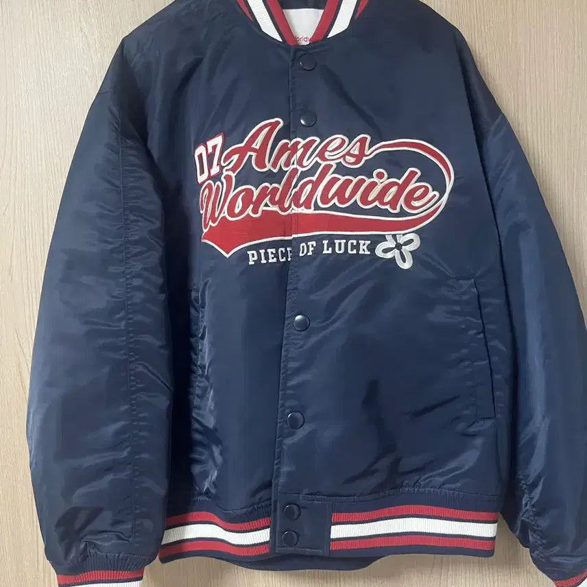 [BUNJANG] AMESS WORLDWIDE Nylon Stadium Jacket M / 아메스 월드와이드 자켓