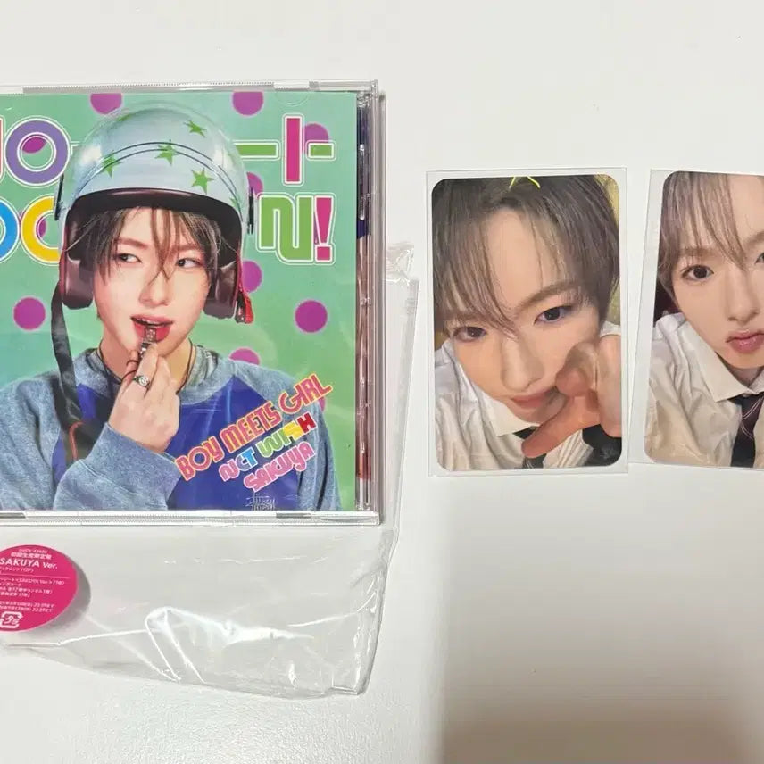 [BUNJANG] NCT WISH Yo! IT's ME SAKUYA Photocard Bundle Set / 엔시티위시 요이동 보밋걸 사쿠야 개인반 개봉앨범 양도