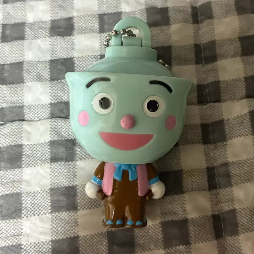 [BUNJANG] Rare Vintage Anpanman Tendonman & Donburiman Head Keychain / 희귀 고전 호빵맨 텐동맨 덮밥맨 헤드 키링