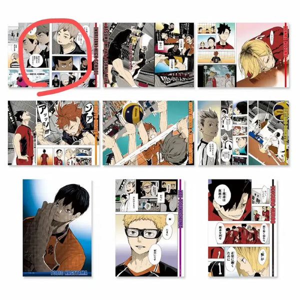 [BUNJANG] Haikyuu!! Original Drawing Masterpiece Poster Vol. 5 Inarizaki / 하이큐 원화 명장면 포스터 5탄 이나리자키