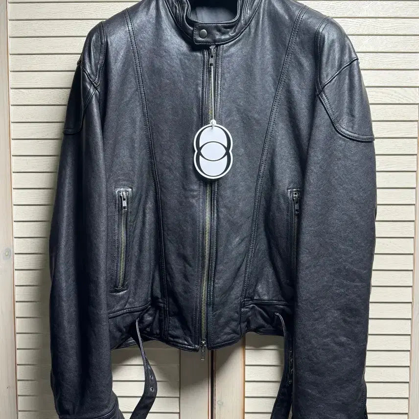 [BUNJANG] Elwood 1125 Lambskin Leather Jacket Black / (46) 엘무드 1125 나이프 램스킨 레더자켓 블랙
