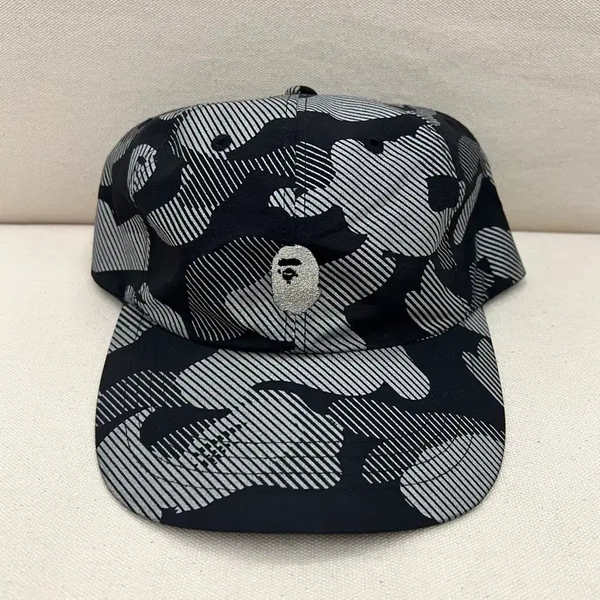 [BUNJANG] Bape Reflection Camo Cap Black / Bape 베이프 리플렉션 카모 캡 블랙