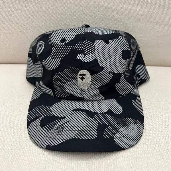[BUNJANG] Bape Reflection Camo Cap Black / Bape 베이프 리플렉션 카모 캡 블랙
