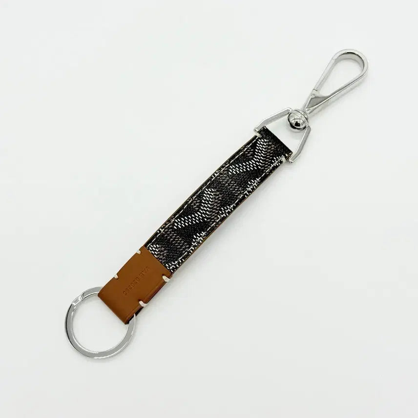 [BUNJANG] Goyard Malle Trunck Keyring Black Tan / [새상품/정품] 고야드 모스케통 키링 블랙 탄