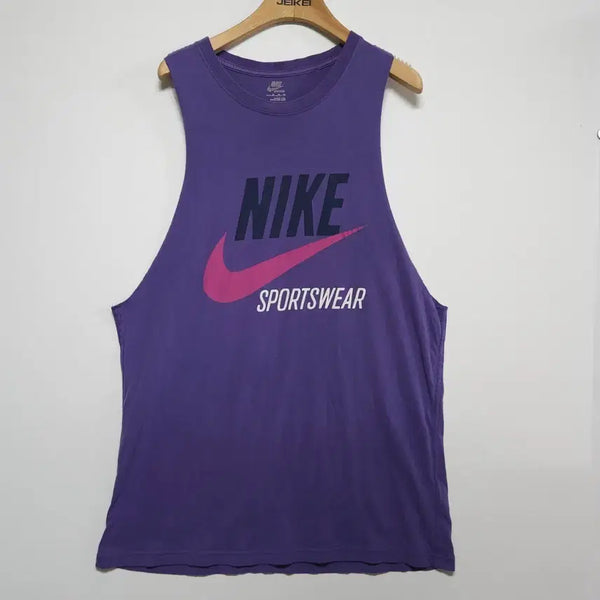 [BUNJANG] Nike Sportswear Vintage Wash Sleeveless Top / 힙한 나시 나이키 스포츠웨어 빈티지 워싱 민소매 나시