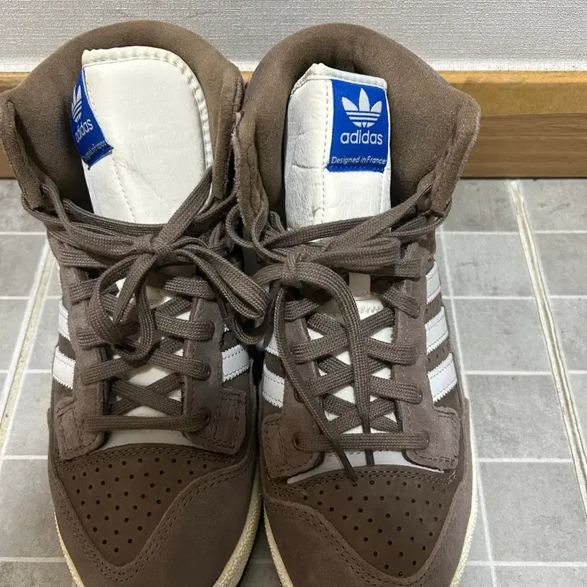 [BUNJANG] Adidas High-Top Sneakers Size 245 / 아디다스 하이탑 스니커즈 245