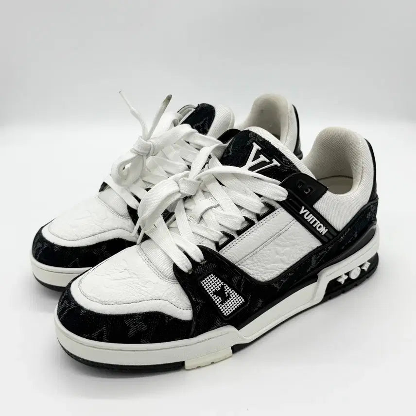 [BUNJANG] Louis Vuitton LV Trainer Sneakers (Size 5.5) / [5.5/정품] 루이비통 LV 트레이너 스니커즈 5.5 size