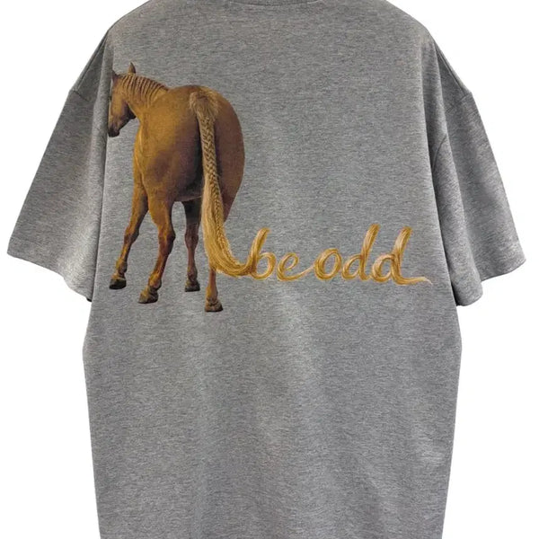 [BUNJANG] Oddly Workshop Exclusive The Odd Horse T-Shirt / 오들리워크샵 익스클루시브 The Odd Horse 반팔