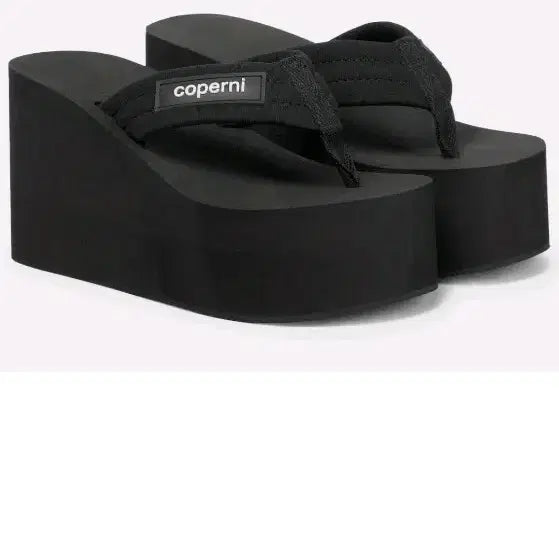[BUNJANG] Coperni Platform Wedge Flip-Flop Sandals / 코페르니 플랫폼 웨지 힐 쪼리 샌들