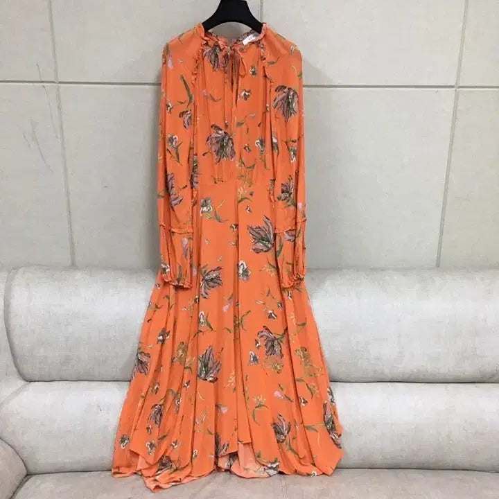 [BUNJANG] REISS 100% Rayon Floral Maxi Dress / (미사용)REISS 정품 레이온(인견)100% 플라워 맥시 롱원피스