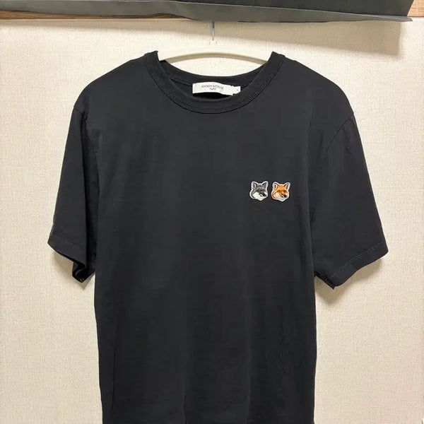 [BUNJANG] Maison Kitsuné Double Fox Short Sleeve T-Shirt / 메종키츠네 더블폭스 반팔 S