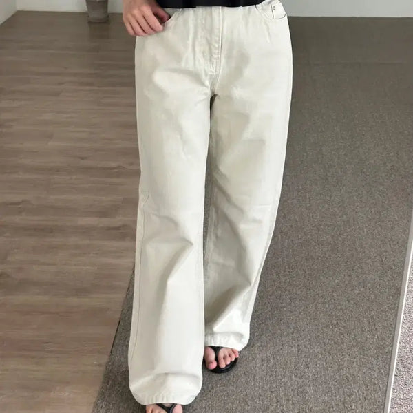 [BUNJANG] Beige Pants (Size S) / 베이지 팬츠 s