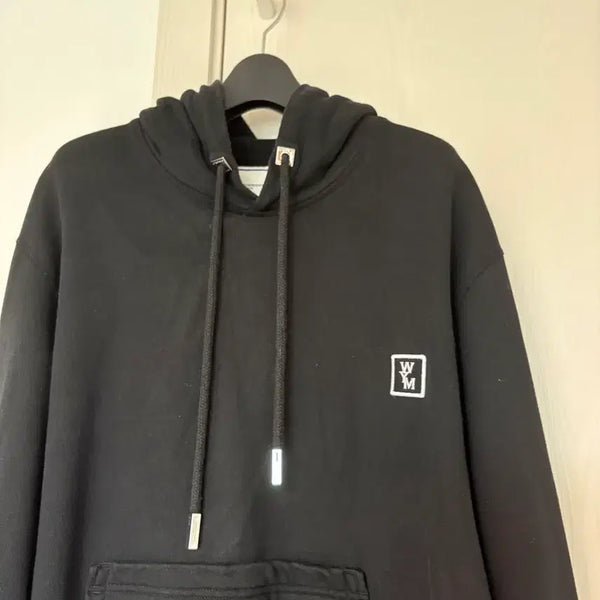 [BUNJANG] Wooyoungmi Back Logo Hoodie Size 46 / [46/A급]우영미 백로고 후드티 46사이즈