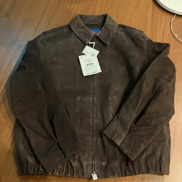 [BUNJANG] AARON LEVINE X ZARA Buffalo Suede Leather Blouson Jacket / AARON LEVINE X ZARA 버팔로 스웨이드 레더 블루종 (새상품)