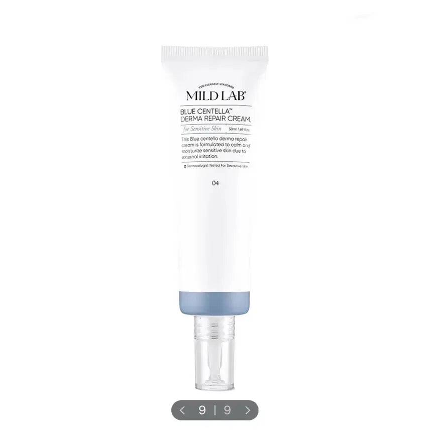 [BUNJANG] MildLab Blue Centella Derma Repair Cream 50ml / 마일드랩 블루 센텔라 더마 리페어 크림 50ml