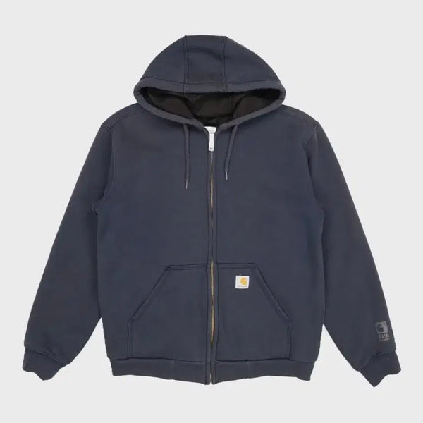[BUNJANG] Carhartt Navy Hooded Zip-Up Jacket / 칼하트 후드집업 네이비
