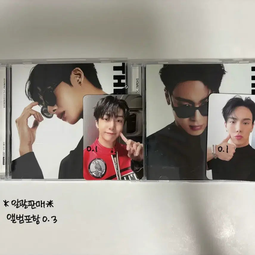 [BUNJANG] Monsta X Shownu Hyungwon Photocard Bundle Set / 몬스타엑스 셔누 형원 포토카드 (+앨범)