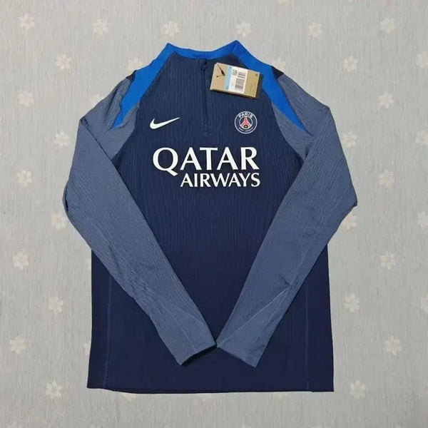[BUNJANG] Nike Paris Saint-Germain 24-25 Dri-FIT ADV Authentic Training Drill Top / [해외직구] NIKE나이키 24-25파리생제르망 PSG Dri-FIT ADV 어센틱 트레이닝 드릴탑