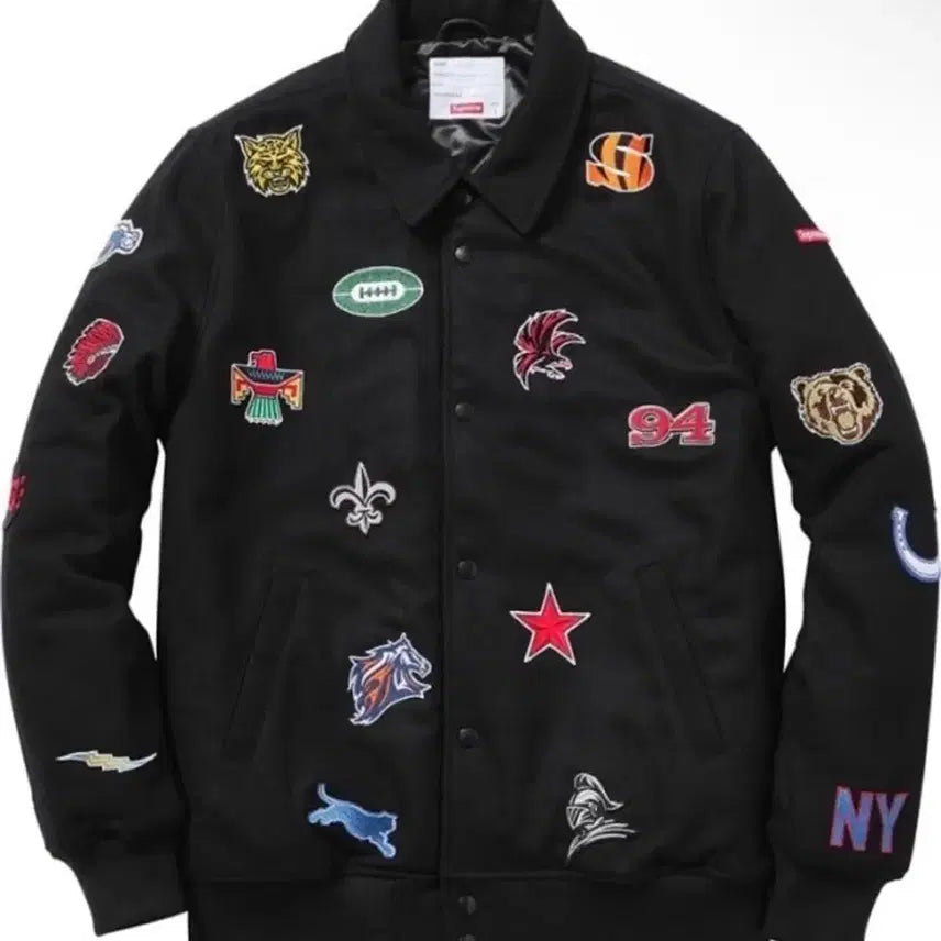 [BUNJANG] Supreme NFL Varsity Jacket / 슈프림 NFL 바시티 자켓