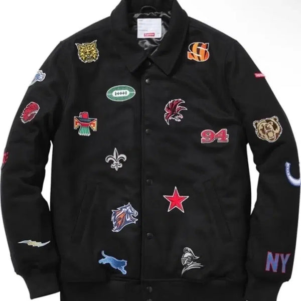[BUNJANG] Supreme NFL Varsity Jacket / 슈프림 NFL 바시티 자켓