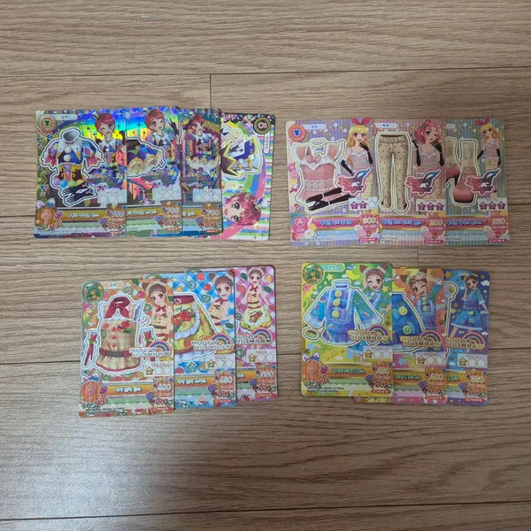 [BUNJANG] Aikatsu! iMSTAR Pierrot, Feminine, Pizza, Knight Card Set / 아이카츠 아이엠스타 피에로,페미닌,피자,나이트 카드 판매