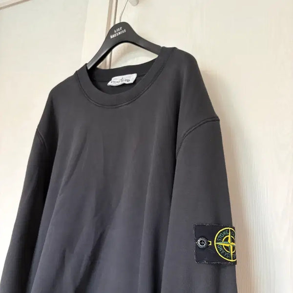 [BUNJANG] Stone Island Charcoal Grey Sweatshirt L / [25년식/L]스톤아일랜드 차콜 그레이 맨투맨 L사이즈