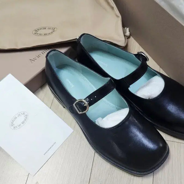 [BUNJANG] Abra Mua Mary Jane Shoes Black / 아비에무아 메리제인 슈즈 블랙