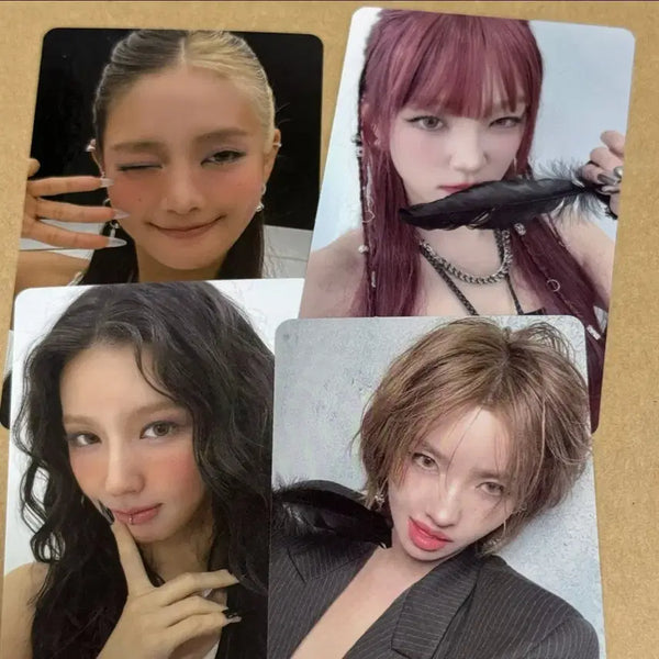 [BUNJANG]  (G)I-DLE Minnie, Miyeon, Soyeon, Yuqi Gimme Dat Love Photocard Bundle Set / 아이들 we made 미연 민니 우기 소연 앨범 포카 포토카드 Gimme Dat Love