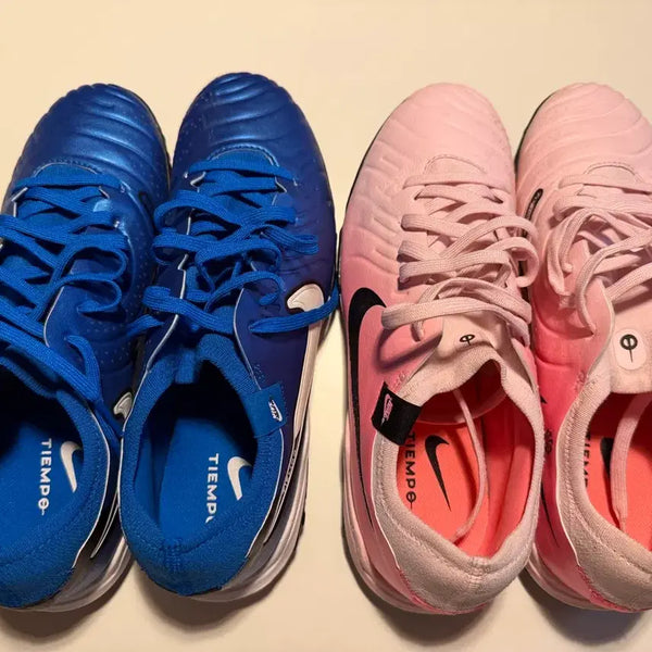 [BUNJANG] Nike Tiempo Pro TF Futsal Shoes Blue/Pink / 나이키 티엠포 프로 tf 풋살화 블루/ 핑크 250, 255