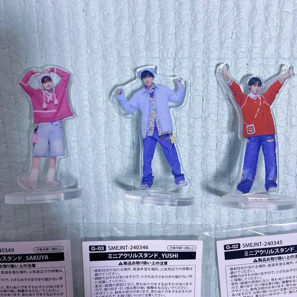 [BUNJANG] NCT WISH Login Japan Tour Random Toy Mini Acrylic Yuushi Sakuya Riku Bundle Set / 엔시티위시 로그인 재팬 일투 랜덤토이 미니 아크릴 유우시 사쿠야 리쿠 일괄