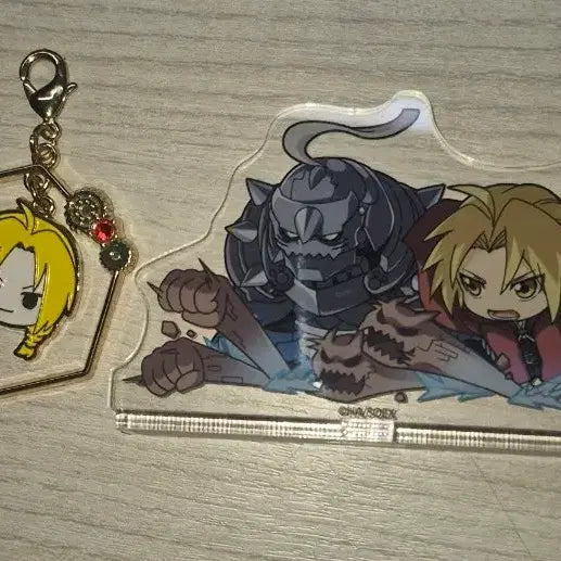 [BUNJANG] Edward Elric & Alphonse Elric Acrylic Standee Bundle Set / 에드워드 엘릭 참, 알폰스 엘릭 에드워드 엘릭 아크릴 스탠드 일괄