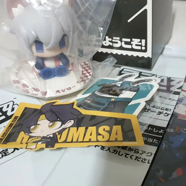 [BUNJANG] ZenZoneZe Sushiro Seths Figure, Laser Ticket + Harumasa Sticker / 젠존제 스시로 세스 피규어,티켓+하루마사스티커