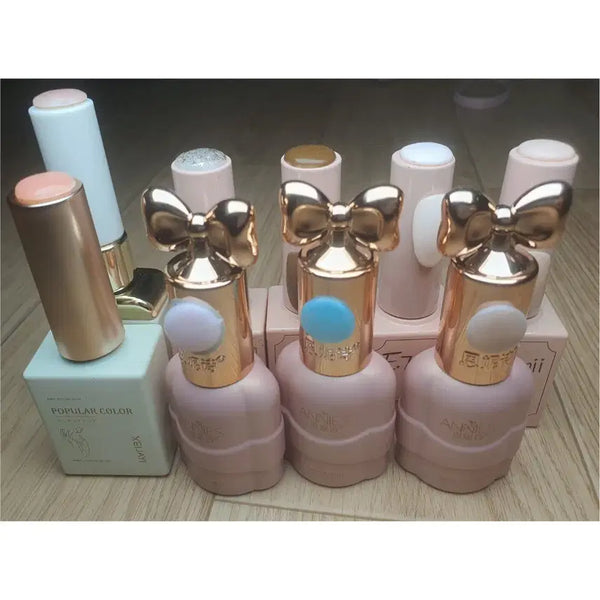 [BUNJANG] 8-Color Gel Nail Polish Set / 젤네일 컬러젤 8종 세트