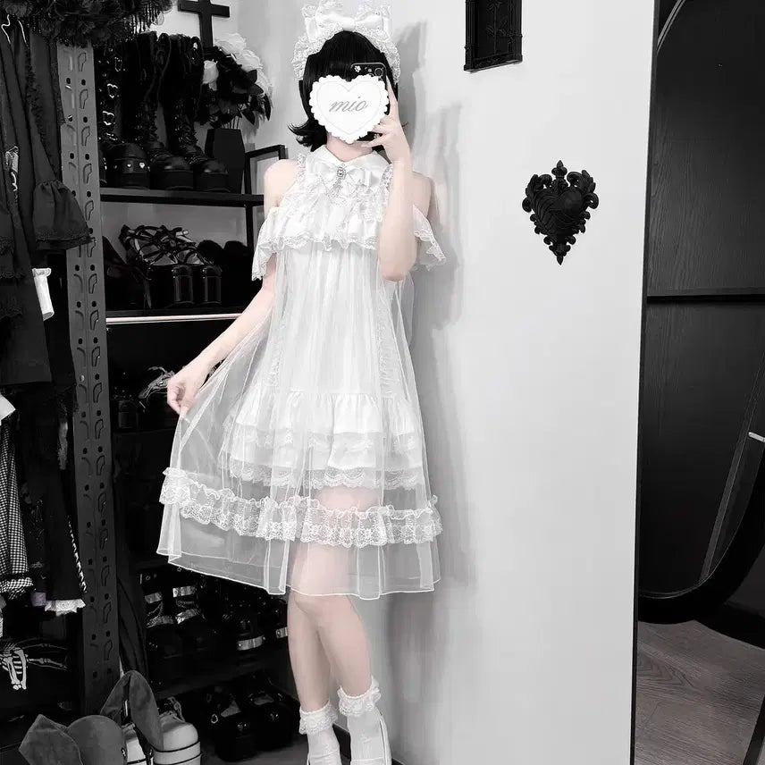 [BUNJANG] Dream Angel Gothic Lolita Dress / 중브 드림 엔젤 고스 로리타