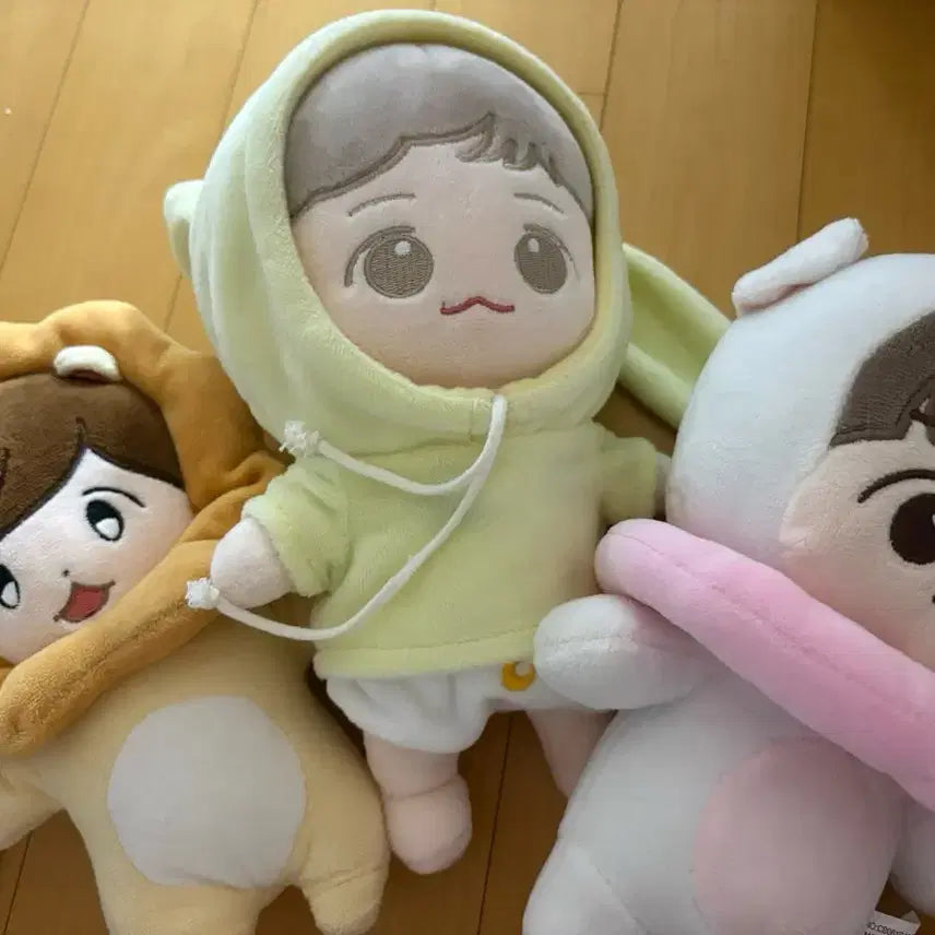 [BUNJANG] EXO Baekhyun, D.O. (Doh Kyung Soo) Plush Dolls / 엑소 인형 백현 인형 디오 인형 도경수 인형 아큐이 아큥이 큥이 변백현 인형