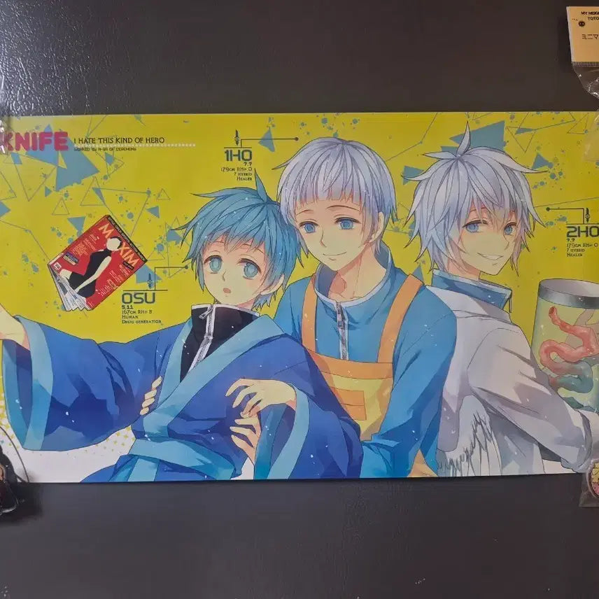 [BUNJANG] I Don't Like This Kind of Hero Fan-Made Knife Poster / (2차 굿즈) 이런 영웅은 싫어 짭나이프 포스터