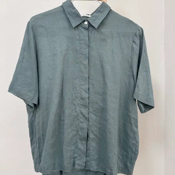 [BUNJANG] Semi-Oversized Fit Shirt / 세미오버핏 셔츠