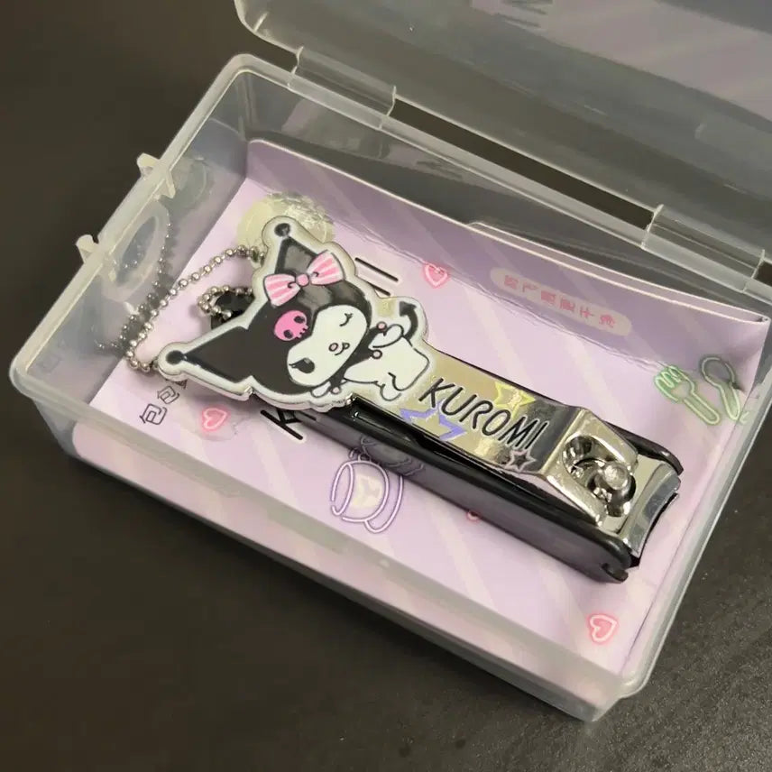 [BUNJANG] Sanrio Kuromi Nail Clippers / 산리오 쿠로미 손톱깎이