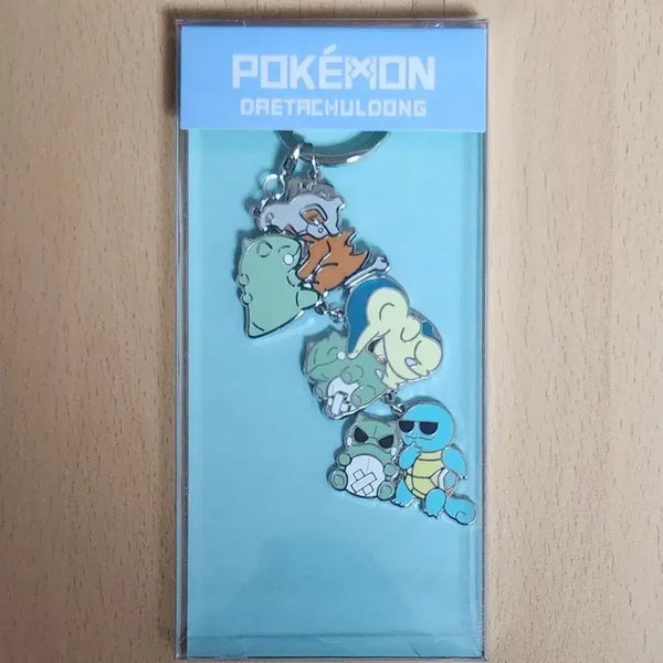 [BUNJANG] Pokemon Store Pokepalette Mobil Metal Keyring - Pokemon Friends / [새상품] 포켓몬 스토어 포켓파를레의 대타출동 모빌 메탈 키링 포켓몬 친구들